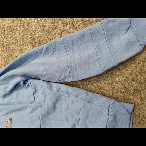 PINK Victoria’s Secret Baby Blue Sweatshirt - Picture 3 of 4